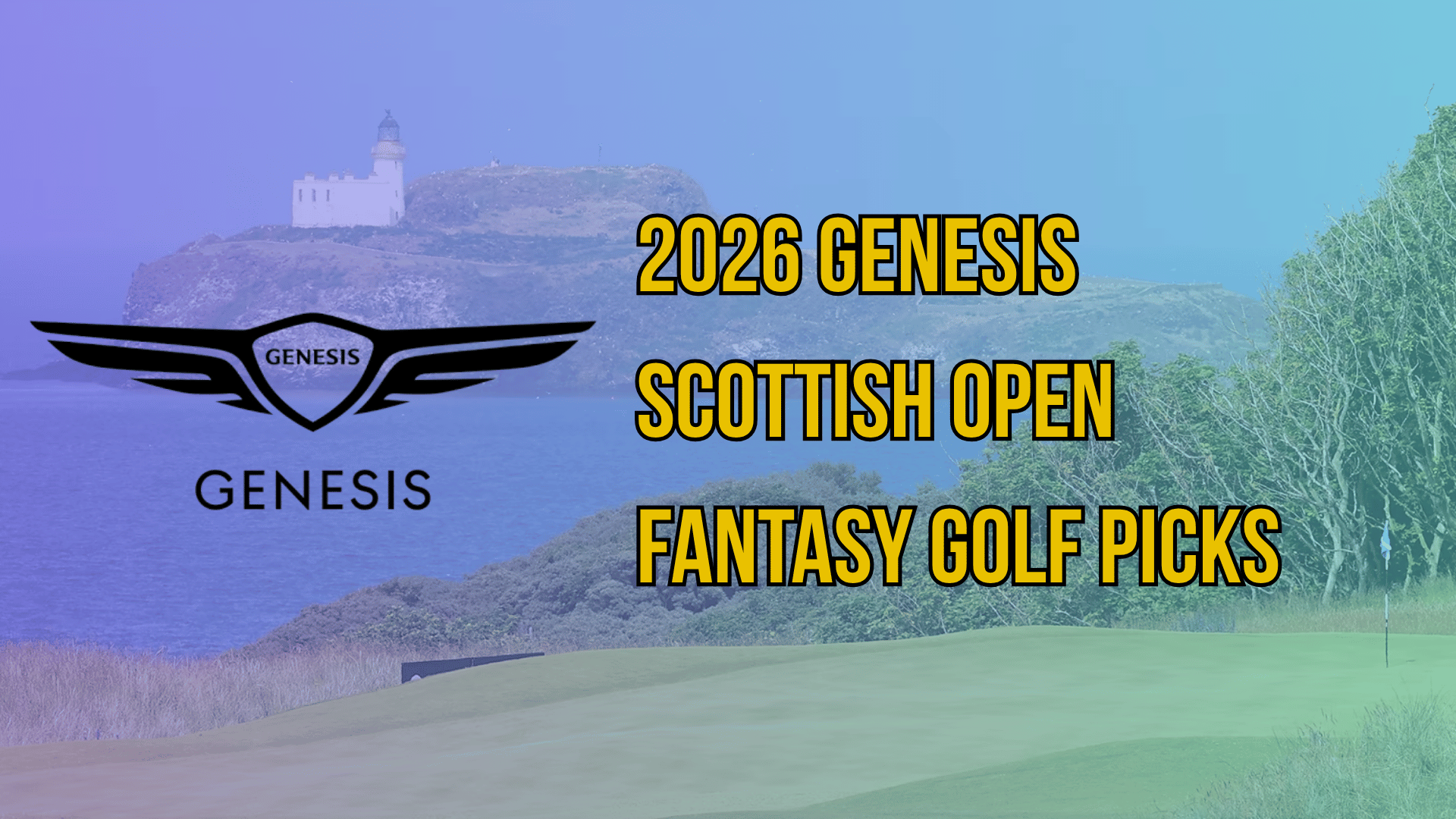 Genesis Scottish Open Fantasy Golf Picks (2026) article image