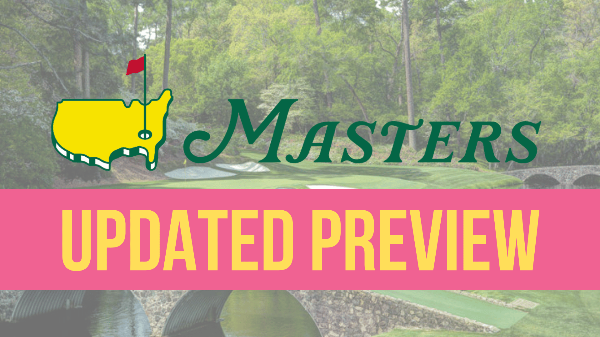 Masters Tournament Fantasy Golf Picks (2026 - Updated)